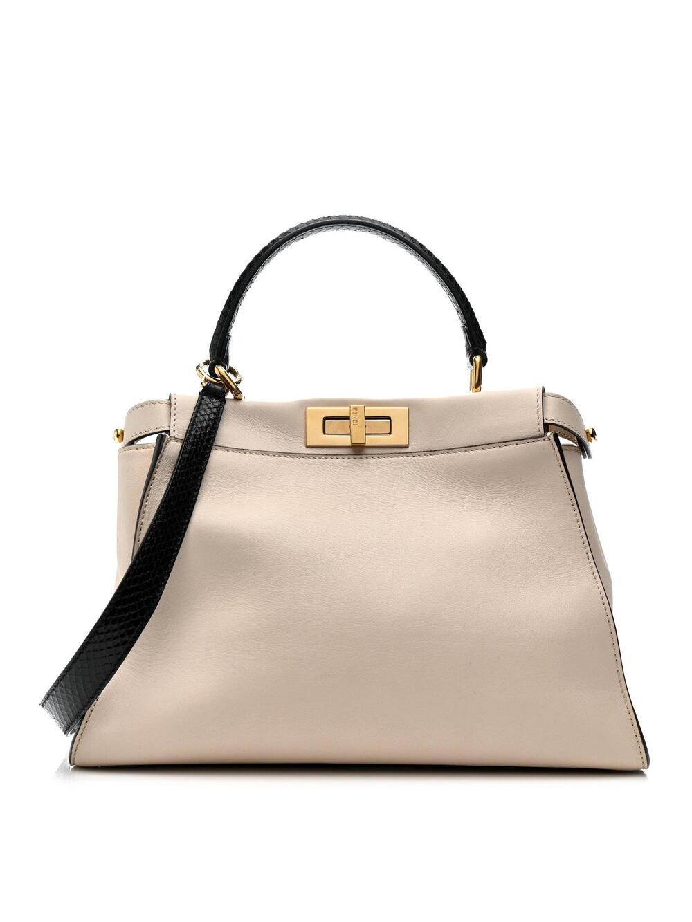 Fendi Vitello Seta Snakeskin Monster #270169F21B